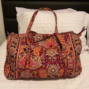 Vera Bradley Large Travel Duffel Bag